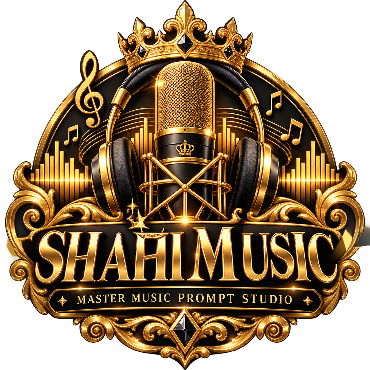 Shahi Music royal studio crest
